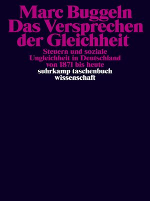 cover image of Das Versprechen der Gleichheit